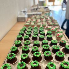 Weihnachtsverkauf Buffet 2022