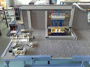 Elektropneumatik Verdrahtung